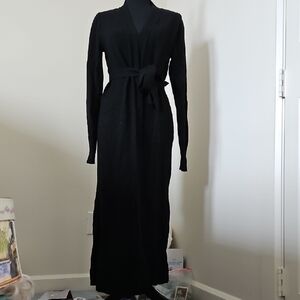 Express Full-length Black Cardigan / Sweater